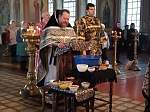 В Михайло-Архангельском храме города Острогожска совершено великопостное богослужение и освящено коливо