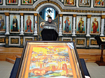 В Казанском храме городе Павловск совершили утреню с чтением жития преподобной Марии Египетской и Великого канона преподобного Андрея Критского