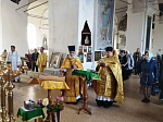 В день памяти апостола Фомы жители села Заброды Калачеевского района соборным богослужением духовенства отметили престольный праздник храма
