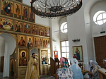 Праздник семьи, любви и верности в Богоявленском  храме села Сухой Донец