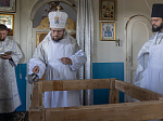 Епископ Россошанский и Острогожский освятил храм во имя Архангела Михаила в Репьёвском районе