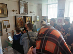 Верхнемамонские школьники посетили с экскурсией храм святых бессребреников Космы и Дамиана
