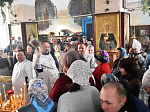 В праздник Крещения Господня в Петропавловском районе совершен чин великого освящения воды