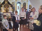 Духовенство и прихожане поздравили благочинного Репьевского церковного округа с днем ангела