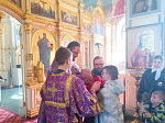 В Свято-Тихоновском соборном храме Острогожска совершены богослужения Недели Крестопоклонной