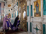 В Неделю Торжества Православия Преосвященнейший епископ Дионисий совершил Литургию в Ильинском кафедральном соборе