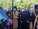 Преосвященнейший епископ Дионисий совершил Божественную литургию в Георгиевском храме села Терновое Острогожского района