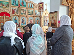 Настоятель Преображенского храма села Заболотовка провел экскурсию для школьников и представителей общественных организаций