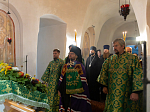 Преосвященнейший Дионисий в день памяти преподобного Серафима Саровского возглавил Божественную литургию в Костомаровском Спасском монастыре