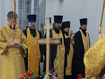 Епископ Дионисий совершил Божественную литургию в Никольском храме с. Урыв – Покровка Острогожского благочиния