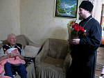 Представители благочиния поздравили ветеранов Великой Отечественной войны