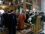 В праздник Светлого Христова Воскресения Преосвященнейший епископ Дионисий совершил Пасхальную великую вечерню в Свято-Ильинском кафедральном соборе г. Россоши