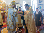 Преосвященнейший Дионисий, епископ Россошанский и Острогожский, совершил всенощное бдение в храме святых апостолов Петра и Павла с. Петропавловка