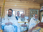 Правящий Архиерей совершил Великое освящение храма в честь Воздвижения Честнаго и Животворящего Креста Господня с. Фоменково Петропавловского района