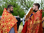 Руководитель миссионерского отдела Россошанской епархии возглавил соборные богослужения в руинированных храмах Павловского благочиния
