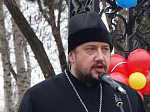 Открытие сквера в Петропавловке