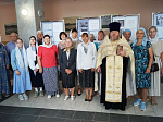 Историческая выставка, посвященная памяти Патриарха Тихона, посетила Верхнемамонский район