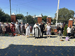 «Торжественное богослужение в день Преображения Господня в храме Святой Живоначальной Троицы рабочем поселке Кантемировка