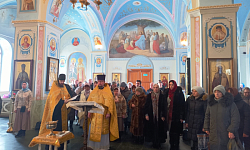 В храмах Острогожского церковного округа совершили благодарственные молебны о здравии Предстоятеля Русской Православной Церкви