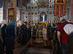 В канун Великой Субботы Преосвященнейший епископ Дионисий совершил утреню с чином погребения в Ильинском кафедральном соборе г. Россошь