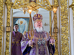 Правящий Архиерей возглавил богослужение в Спасо-Преображенском Толшевском женском монастыре