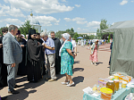 Правящий Архиерей открыл традиционную благотворительную ярмарку, посвященную престольному празднику Ильинского кафедрального собора