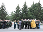 В войсковой части Острогожска состоялась церемония приведения к воинской присяге