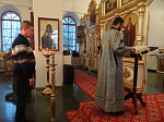 В Свято-Тихоновском соборном храме встретили праздник Введение