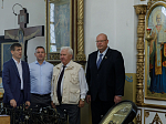 Правящий Архиерей возглавил престольное торжество храма во имя святого мученика Иоанна Воина города Богучара