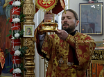 Глава Россошанской епархии совершил Божественную литургию в храме святого мученика Иоанна Воина города Богучар