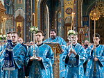 Митрополит Воронежский и Лискинский Сергий возглавил богослужение в день престольного праздника кафедрального собора Воронежской епархии