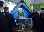 Преосвященнейший епископ Дионисий совершил Божественную литургию в Георгиевском храме села Терновое Острогожского района
