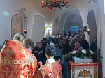 Преосвященнейший Сергий, епископ Борисоглебский и Бутурлиновский совершил Божественную литургию в Костомаровском Спасском женском монастыре