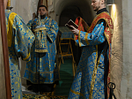Преосвященнейший Дионисий, епископ Россошанский и Острогожский совершил Божественную литургию в Костомаровском Спасском монастыре