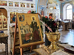 Святыня из Троице-Сергиевой лавры: в Успенский храм города Калач доставлена икона блаженной Ксении Петербургской