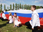 Молодежный актив Острогожского благочиния принял участие в торжественных мероприятиях, посвященных Дню Государственного Флага Российской Федерации