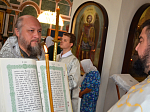 В день Преображения Господня в Казанском храме города Павловска совершились праздничные богослужения