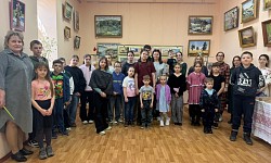  Учащиеся воскресной школы при храме в честь Всемилостивого Спаса посетили краеведческий музей города Россошь