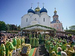 В день памяти преподобного Сергия Радонежского епископ Дионисий сослужил Предстоятелю Русской Православной Церкви за Литургией в Троице-Сергиевой лавре