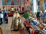 Накануне праздника Светлой Пасхи во всех храмах благочиния освящалась Пасхальная снедь