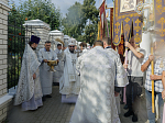 В праздник Преображения Господня Правящий Архиерей совершил Божественную литургию в храме Преображения Господня города Острогожска