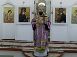 Епископ Дионисий совершил Божественную литургию в храме Рождества Пресвятой Богородицы села Верхний Карабут Подгоренского района