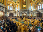 Епископ Россошанский и Острогожский Дионисий с сонмом архиереев Московского Патриархата сослужил Святейшему Патриарху Московскому и всея Руси Кириллу