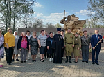 Духовенство Репьевского благочиния приняло участие в праздничных мероприятиях, посвященных годовщине Великой Победы