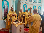Престольный праздник в храме апостола и евангелиста Луки села Приречное