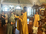 В храме Покрова Пресвятой Богородицы города Павловска поздравили семейные пары по случаю Дня семьи, любви и верности