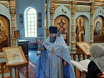 В Казанском храме поселка Каменка встретили праздник Похвалы Пресвятой Богородицы