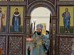 В праздник Сретения Господня Преосвященнейший епископ Дионисий совершил Литургию в Воскресенском соборе Белогорского мужского монастыря