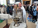 В праздник Крещения Господня благочинный совершил Божественную литургию