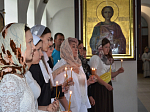 В Казанском храме города Павловска был совершен молебен для выпускников перед экзаменами